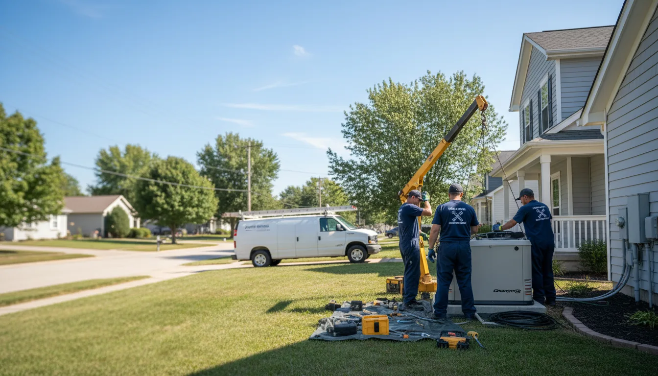 Generator Installation in Bloomington, IN near me